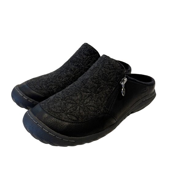 JBU By Jambu  Crimson Slide Clogs Mules Black Gray Slip On Size 7.5 - Picture 1 of 7